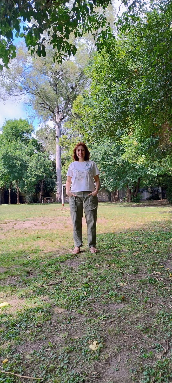 Nadia en día de campo