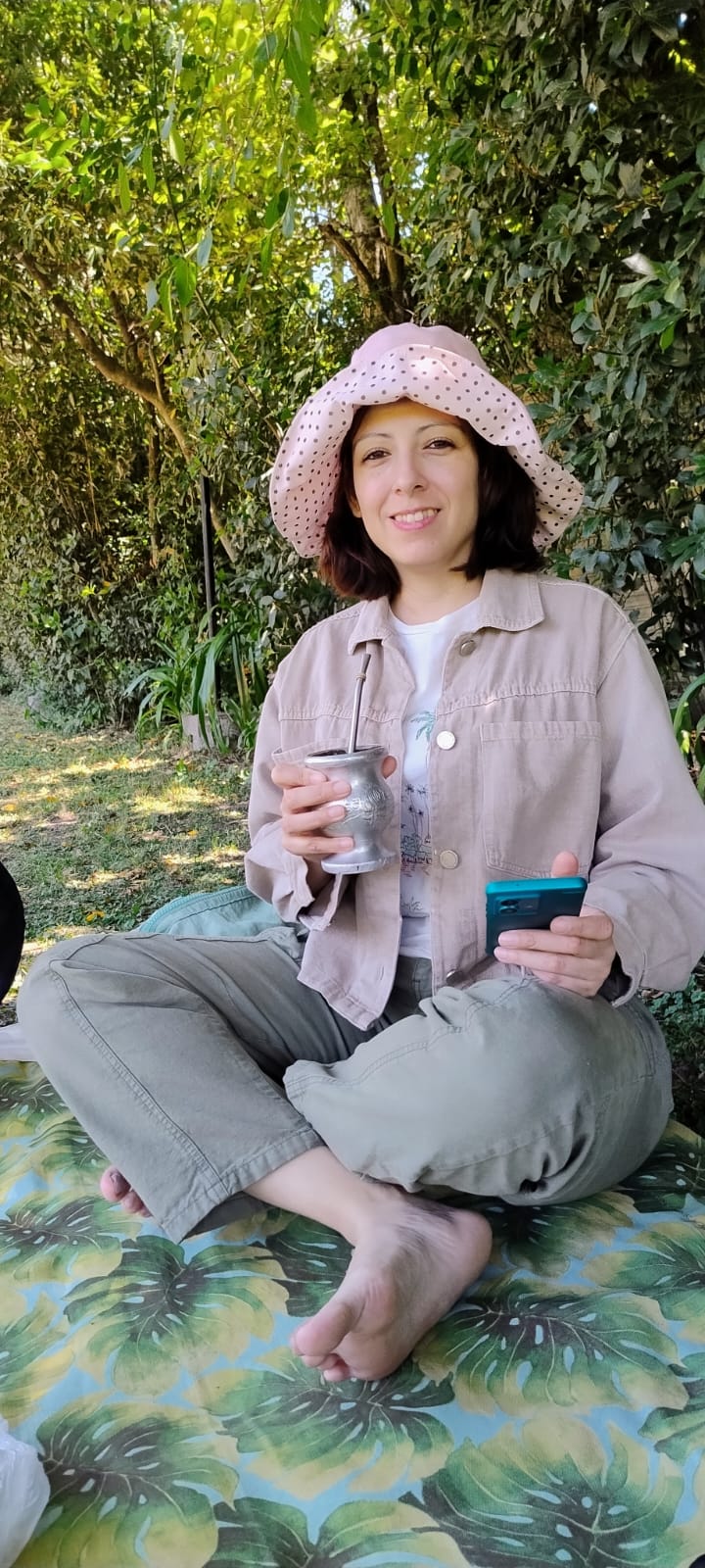 Nadia en día de campo
